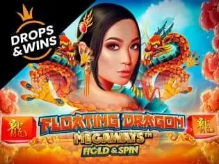 Floating Dragon Hold & Spin Megaways game cover